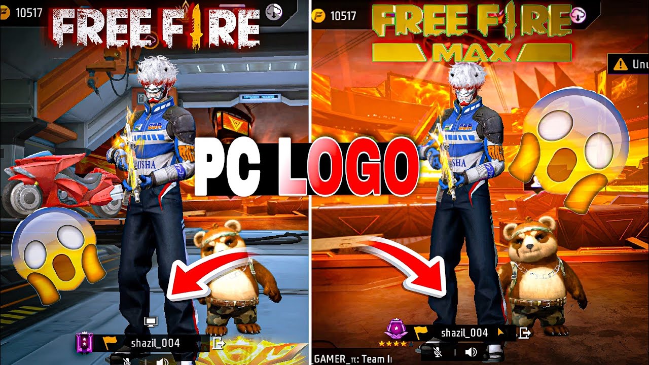 What's Going On With PC Logo in Free Fire MAX? 😱 Emulator Pool Remove Or What? Rahil2.0