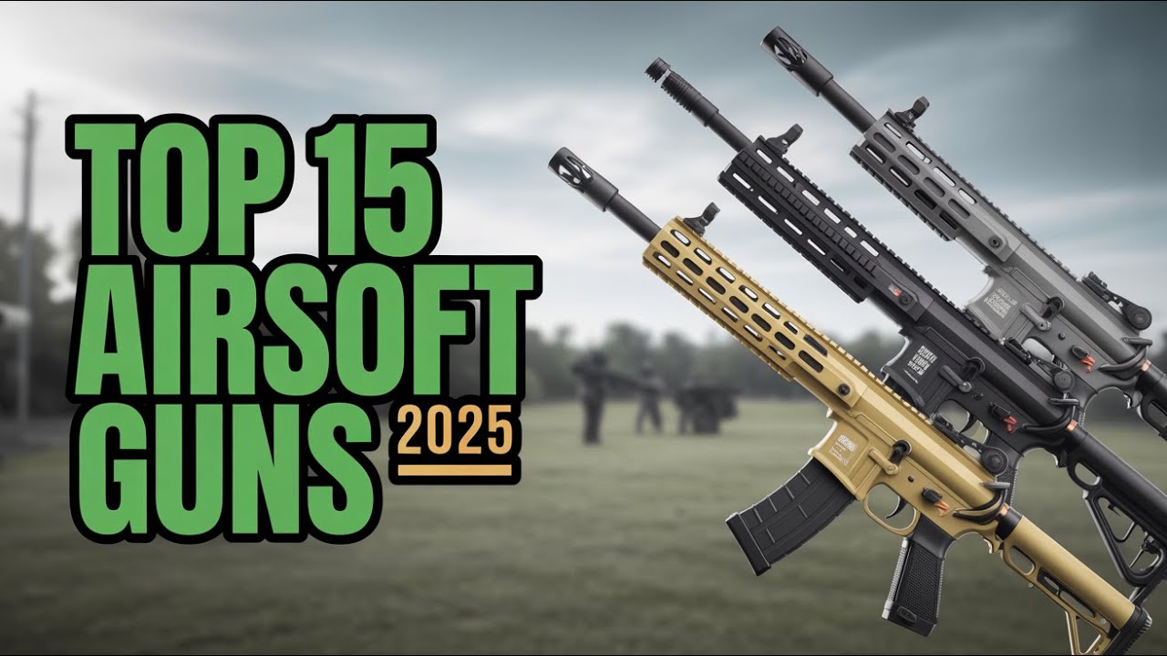 Топ-15 лучших страйкбольных винтовок 2025 года!