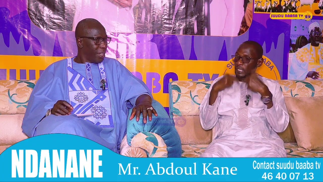 Suudu baaba tv reçoit Mr.Abdoul Kane 