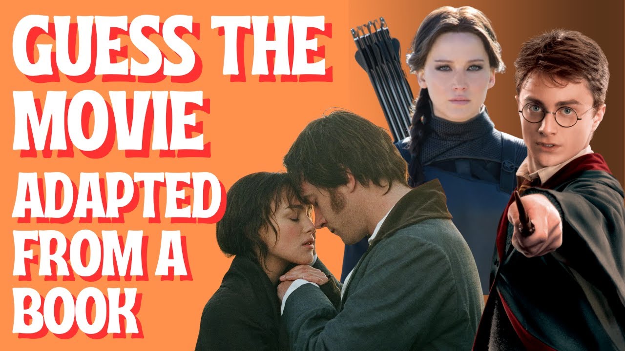 Guess the Movie Adapted From A Book | Test Your Film Knowledge (50 Questions)