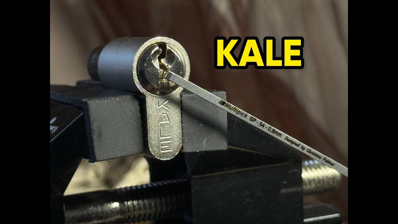 Обзор цилиндра KALE 6 pin английский профиль.