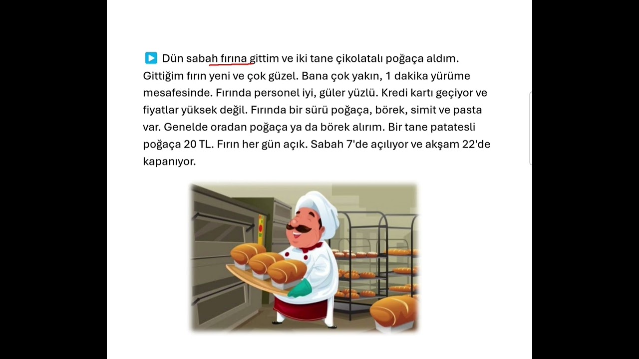 ТУРЕЦКИЙ ЯЗЫК | ЧТЕНИЕ И ПЕРЕВОД 2