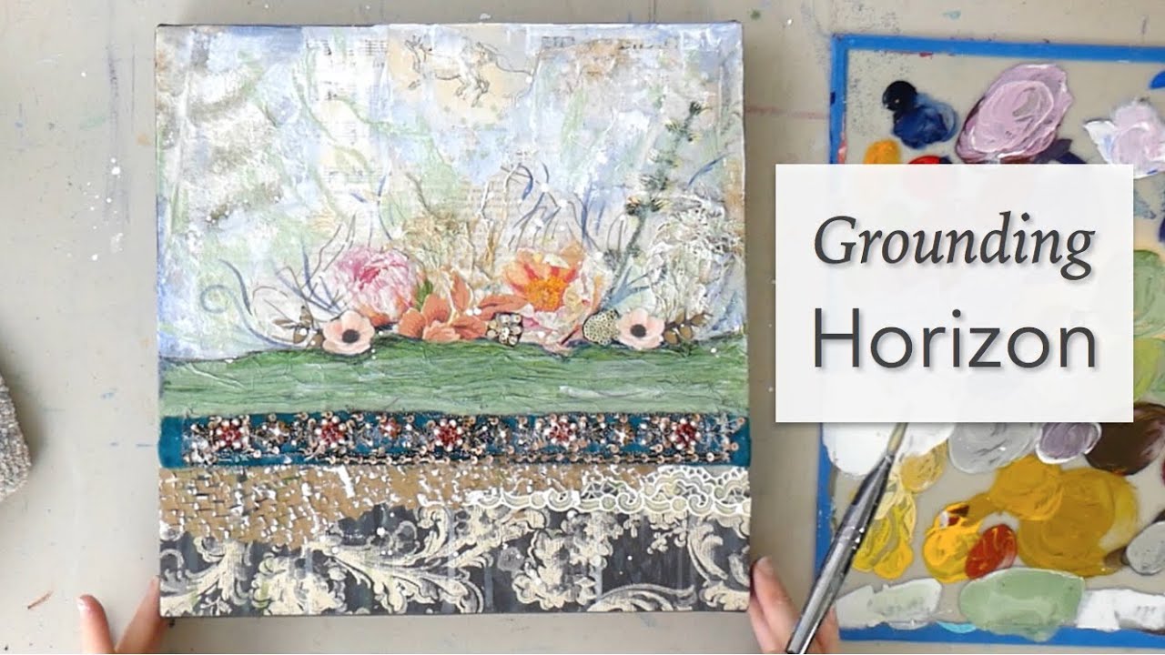 Ground Your Mixed Media with a Horizon Line