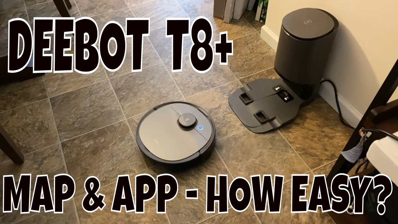 EcoVacs Deebot T8+ Robot Vacuum FULL Floor Plan Test and MAP - How easy is it to MAP your house?
