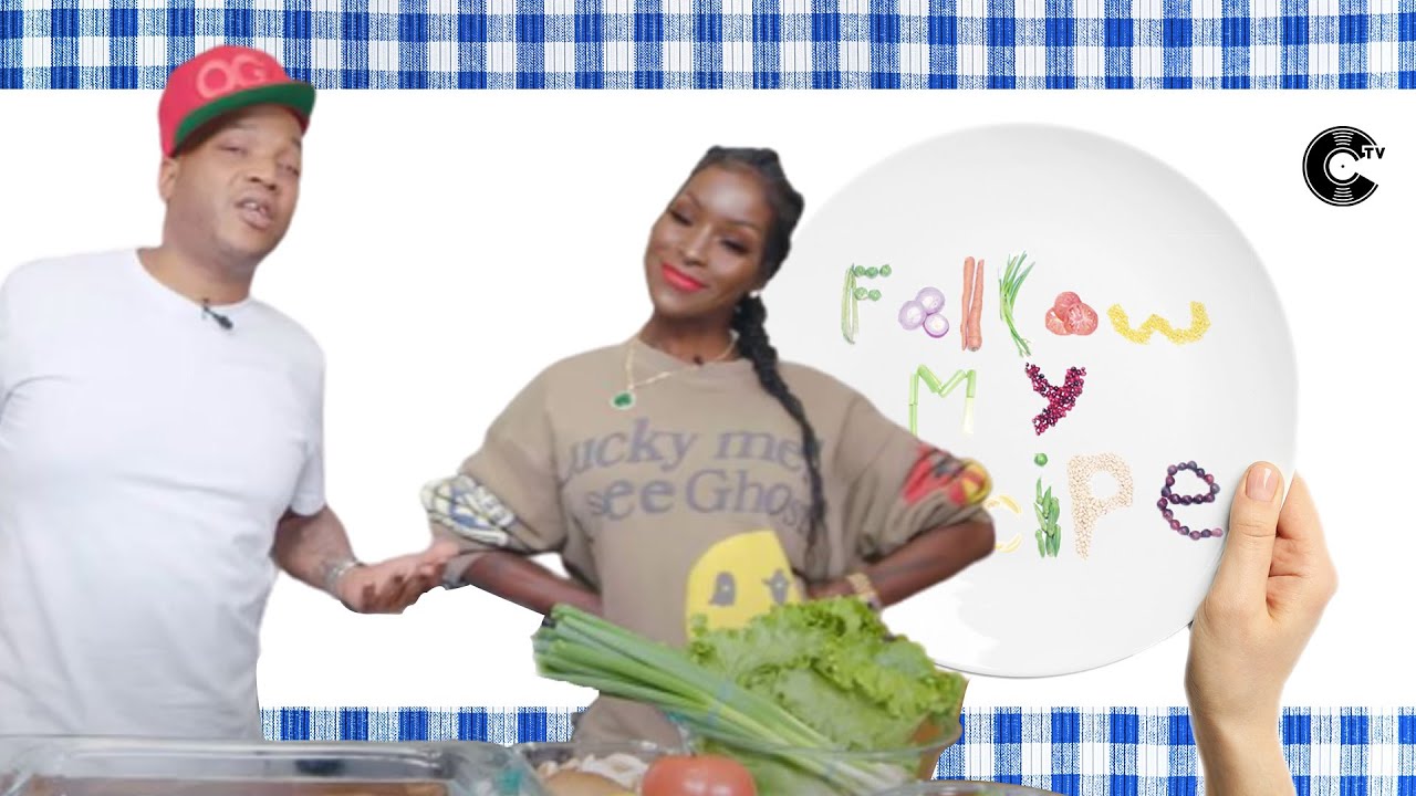 Styles P And Adjua Styles Cook A Mushroom BLT  | Follow My Recipe™
