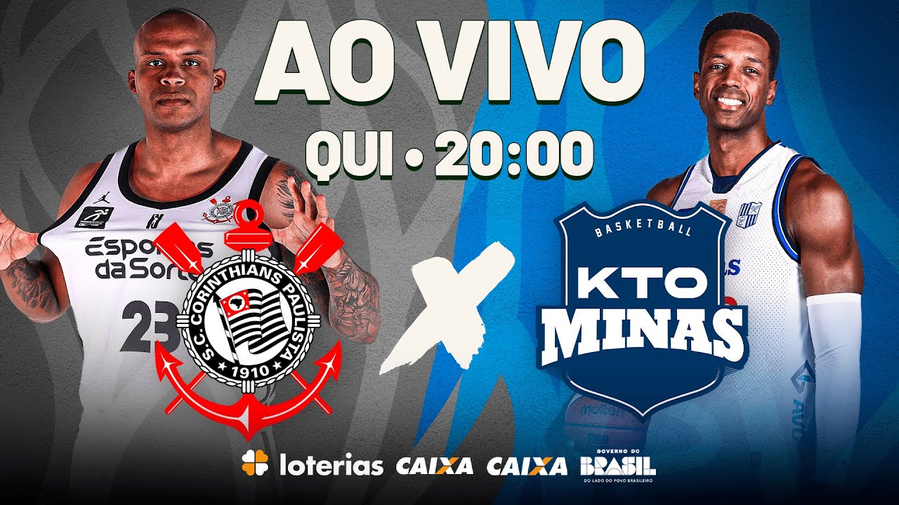 Corinthians x KTO Minas | NBB CAIXA 2025/26 | AO VIVO | 08/01/2025 | 20h00