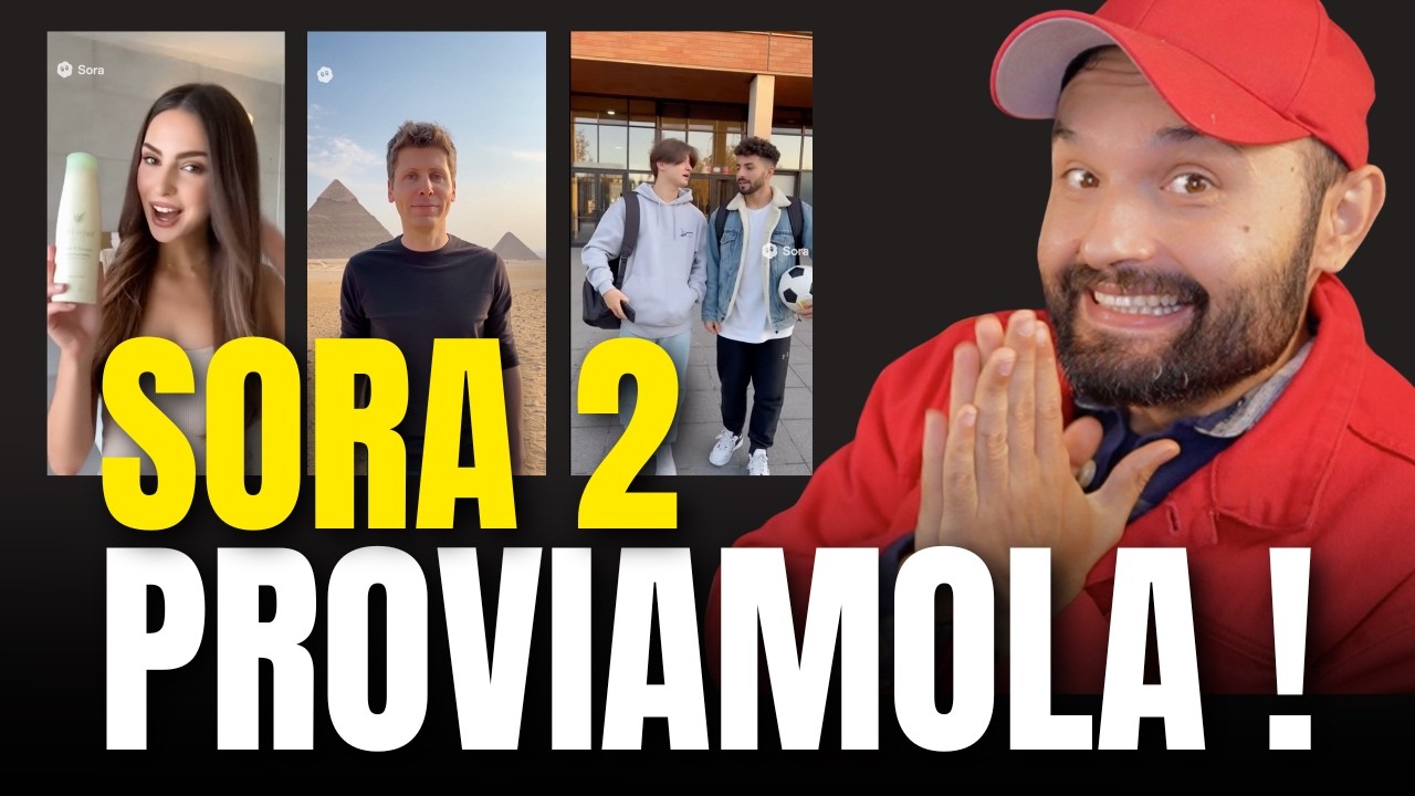SORA 2 TUTORIAL: METTIAMO ALLA PROVA IL NUOVO MODELLO VIDEO AI