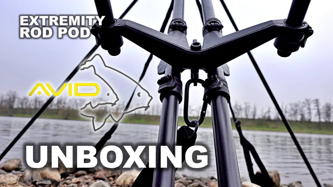 AVID EXTREMITY ROD POD Unboxing photo latest carp fishing video #fishhobo