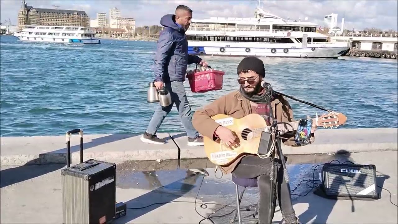 KERİM  KAPLAN ( Kınıfır Bedrenk Olur )-#urfasırageceleri #sokakmüzisyenleri