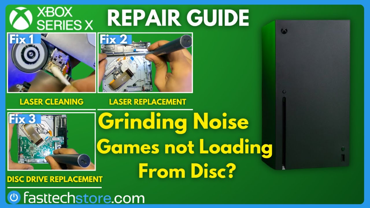 Xbox Series X Disc Drive Repair & Replacement Guide