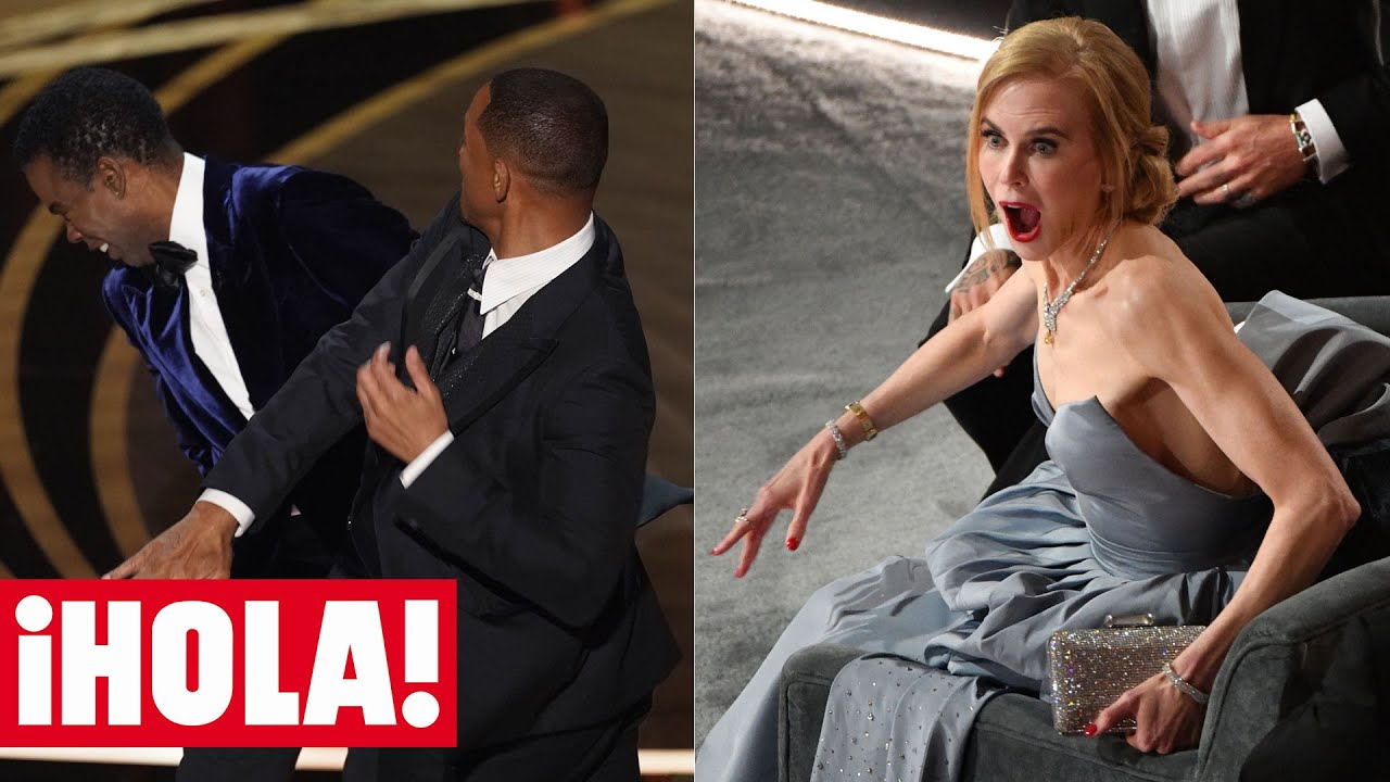 La cara de sorpresa de Nicole Kidman: así reaccionó al golpe de Will Smith a Chris Rock en los Oscar