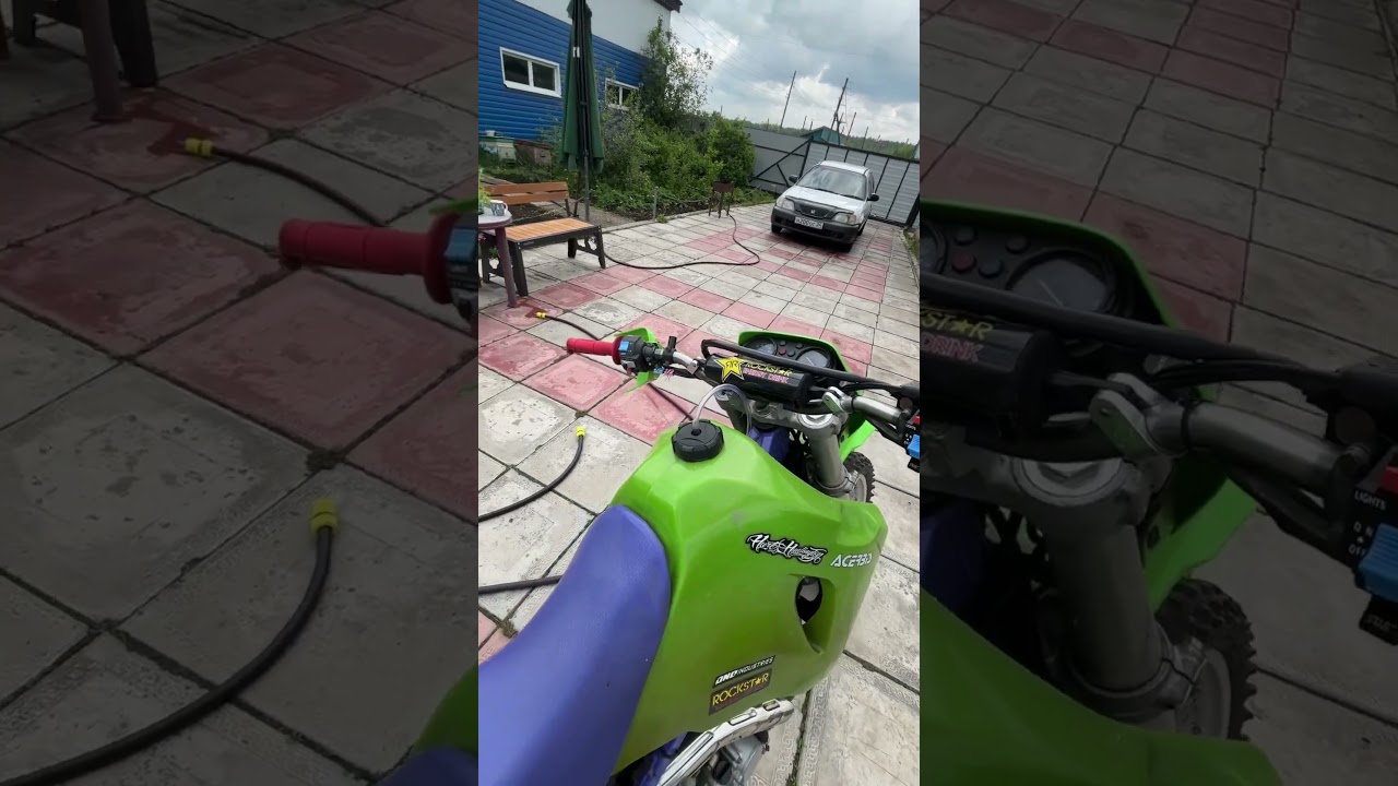 Запуск Kawasaki Klx 650