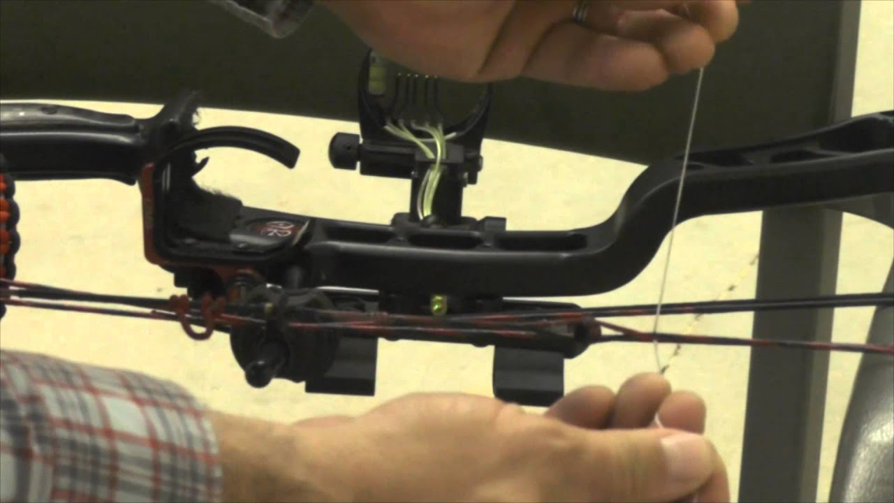 David White's Outdoors: Tying your peep sight 8-20-14
