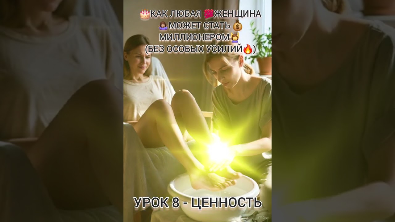 Урок 8 - 🎂Как Любая 💯Женщина 🤷🏽‍♀️Может Стать 💰Миллионером💆‍♀️ (без особых усилий🔥)