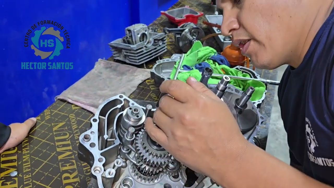 Armado de la caja de cambio Apache RTR 200cc