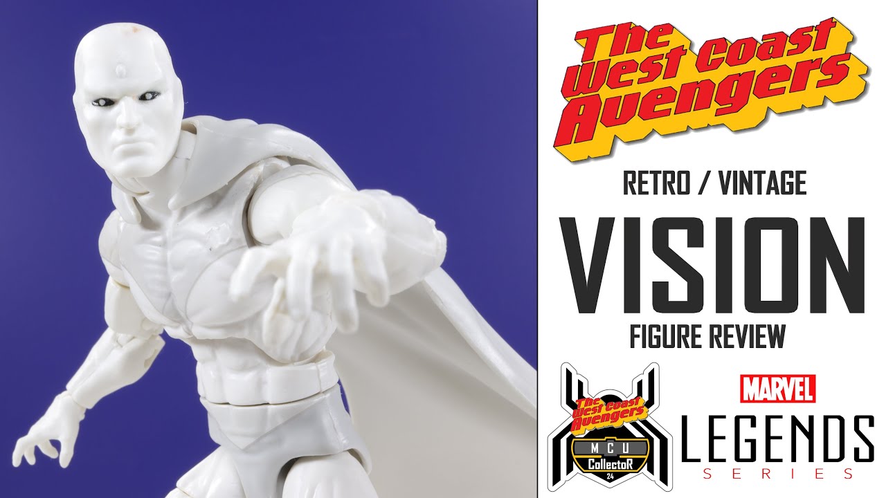 Обзор винтажной фигурки Marvel Legends Retro WHITE VISION West Coast Avengers