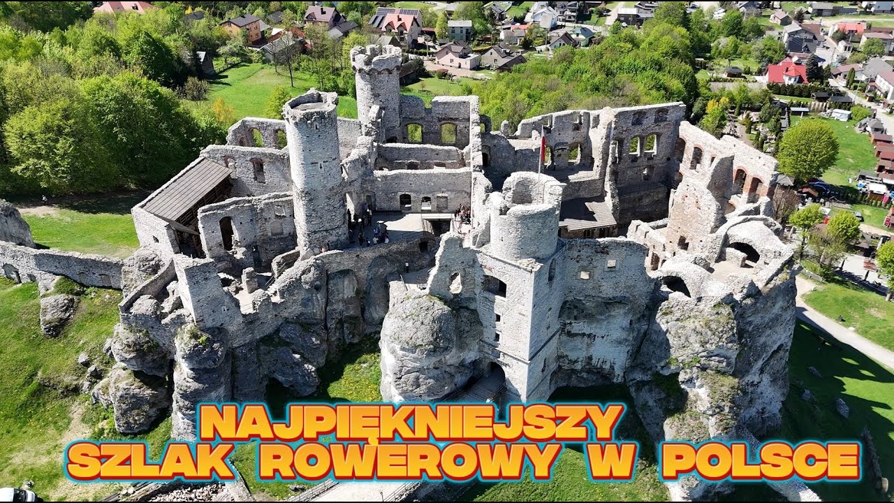 Szlak Orlich Gniazd. Najpiękniejszy szlak rowerowy w Polsce.