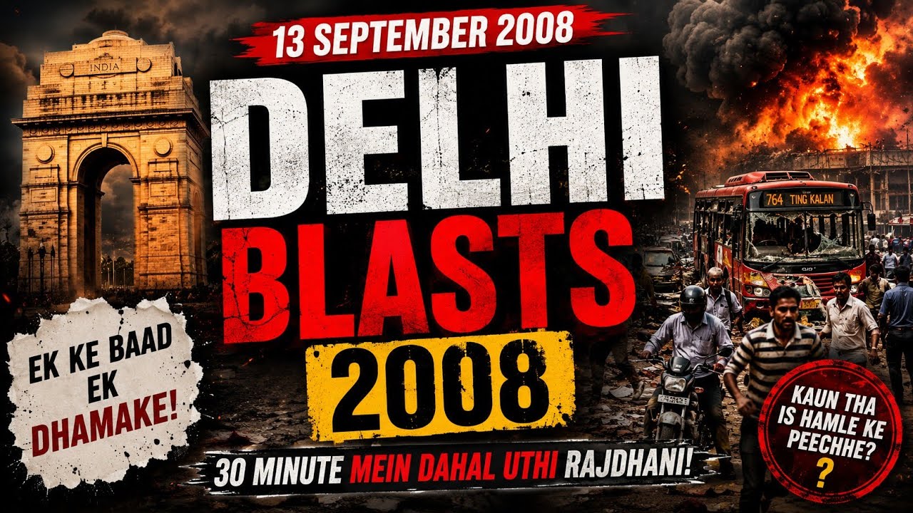 Delhi Serial Blasts 2008: 30 Minute Mein Dahal Uthi Rajdhani | Attack Documentary Video |