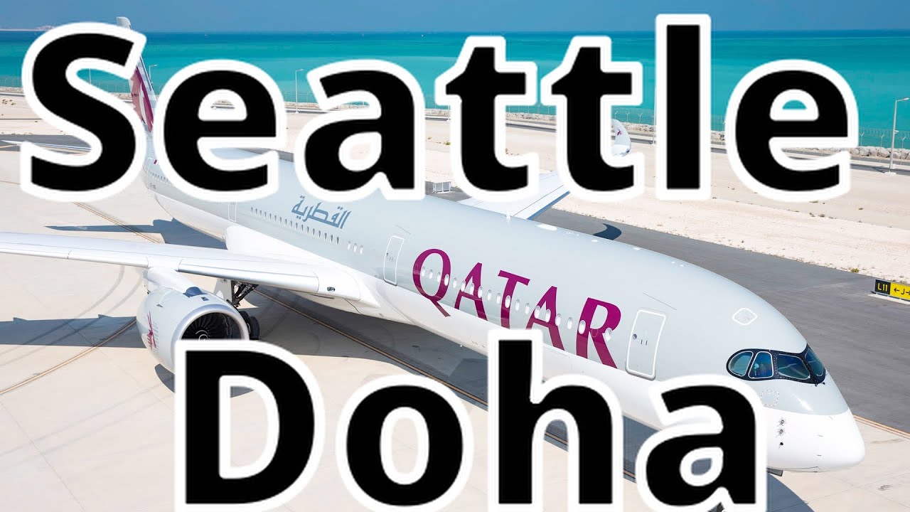 🇺🇸 ✈️ 🇶🇦 Qatar Airways [B777-300ER] | Seattle to Doha Hamad Int|#qatarairways #ethiopia #habesha