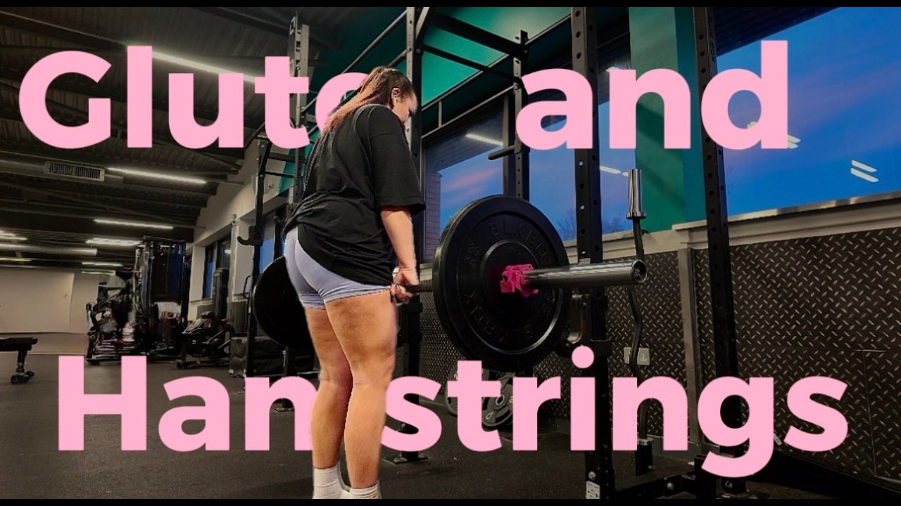 GLUTE & HAMSTRING WORKOUT | MIC'D UP SESSION
