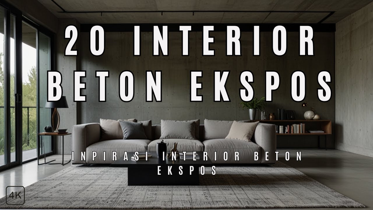 20 Inspirasi Beton Ekspos | Inspirasi Interior Rumah