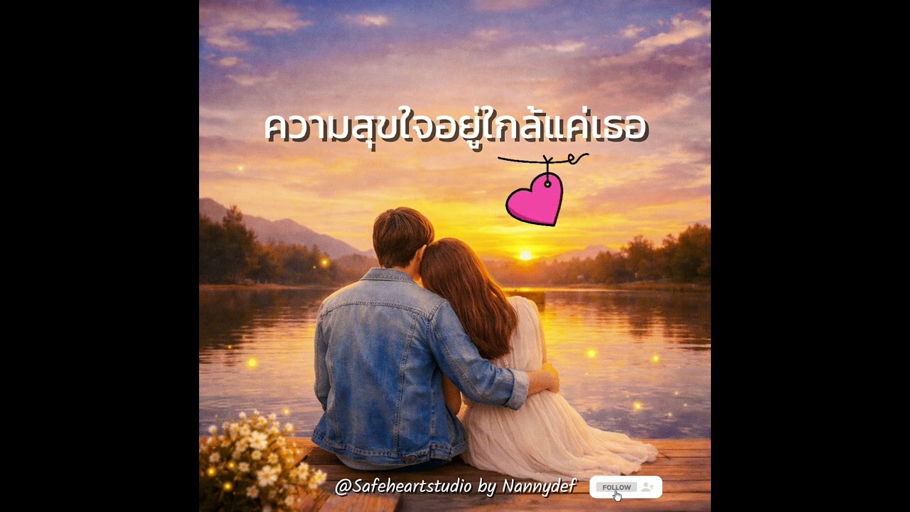 ความสุขใจอยู่ใกล้แค่เธอ | @Safeheartstudio 