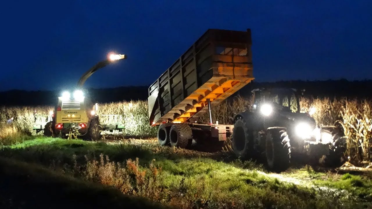 Mais Hakselen | Fendt 930 + Fendt 720 + Krone BiG X | Nikkels | 2015