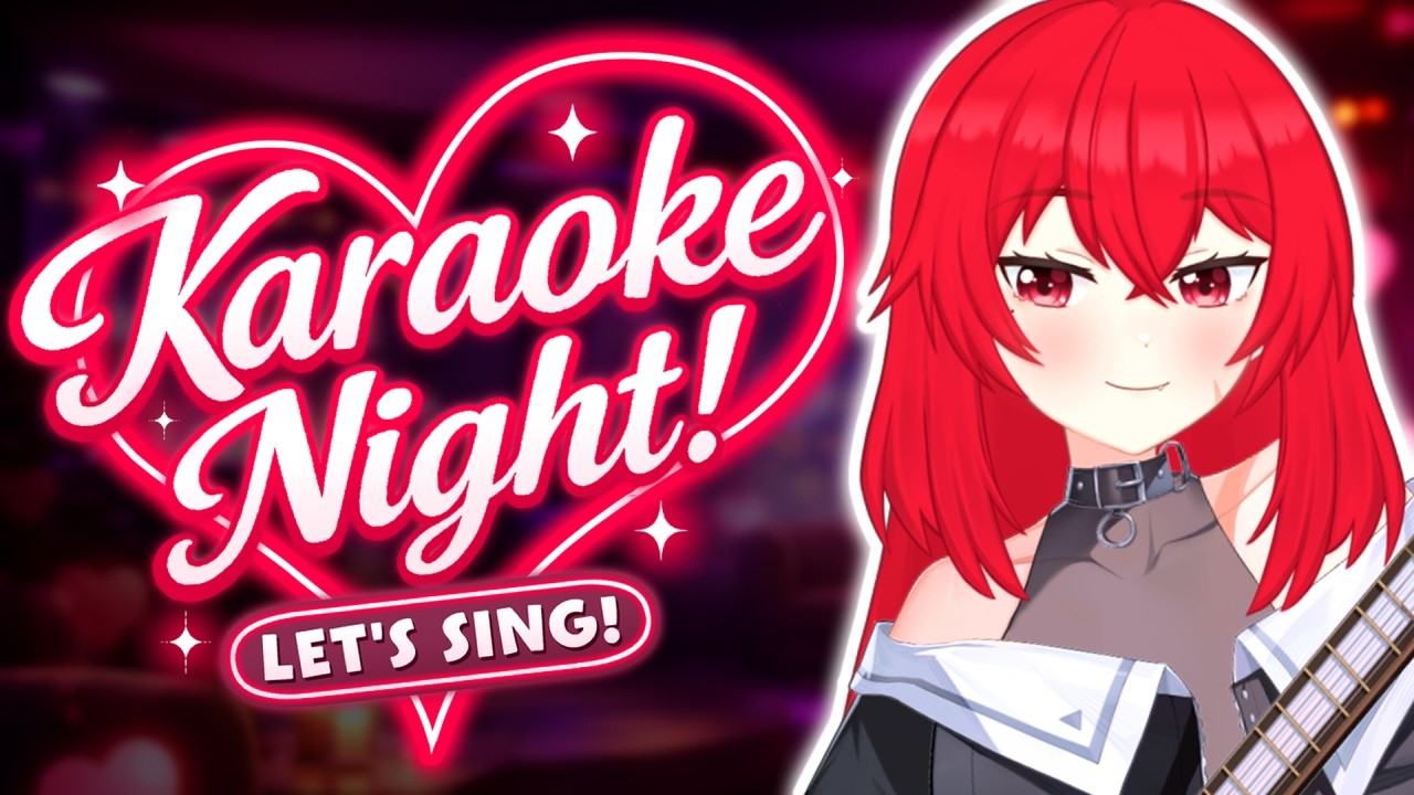 Valentine's Day Karaoke Night! 💘 Singing Love Songs & MORE | 🔴LIVE VTuber