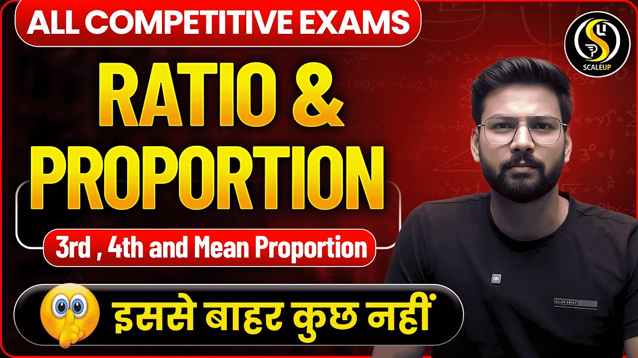 Ratio And Proportion 1 Topic 1 Lecture|
