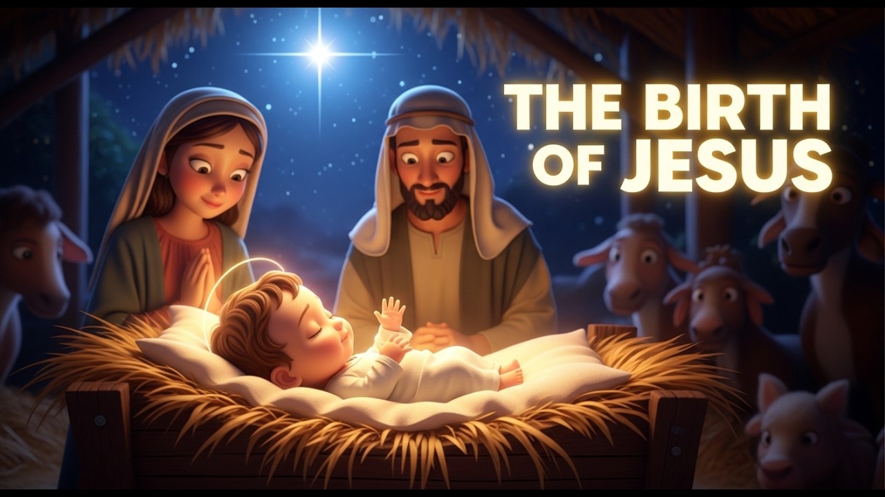 The Birth of Jesus Christ | Animated Bible Story for Kids & Families