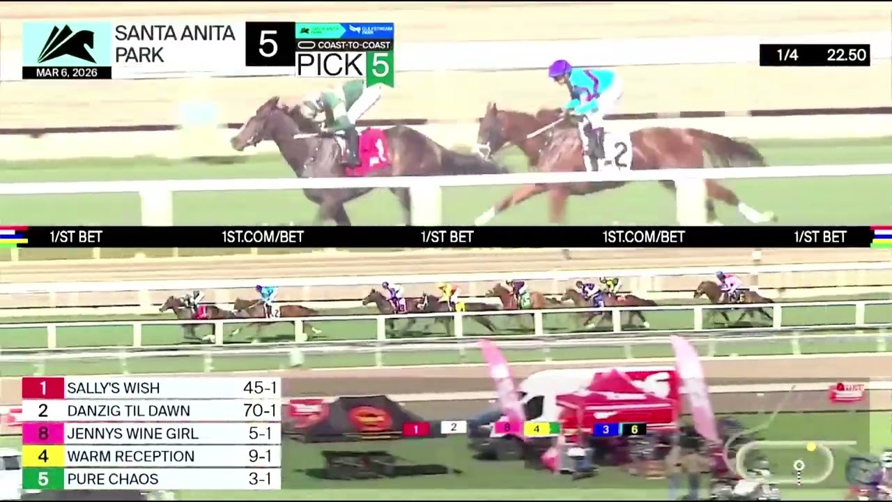 5ta Carrera de Santa Anita Park | Viernes 6 de Marzo de 2026