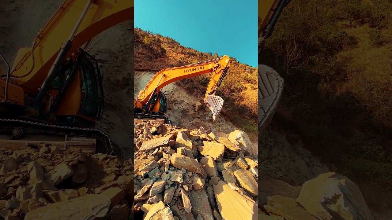 Dangerous Mountain Road Construction