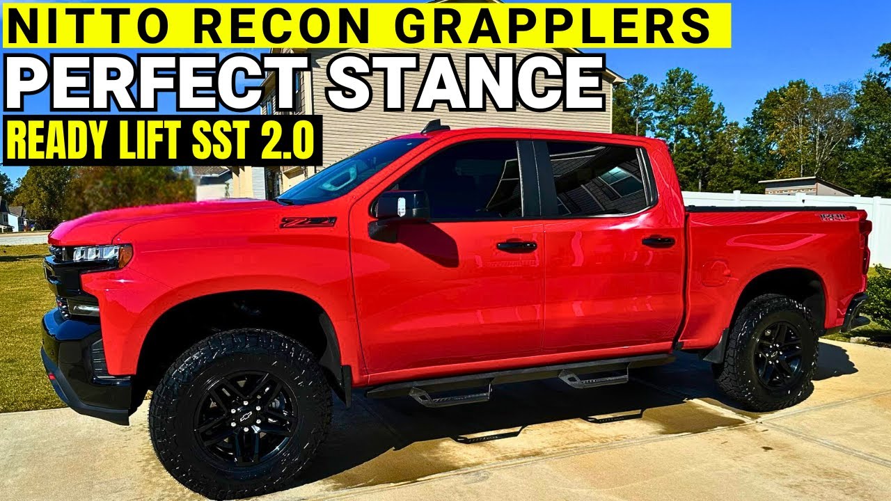 Biggest Tires on Chevy Silverado Trail Boss with Ready Lift SST 2.0