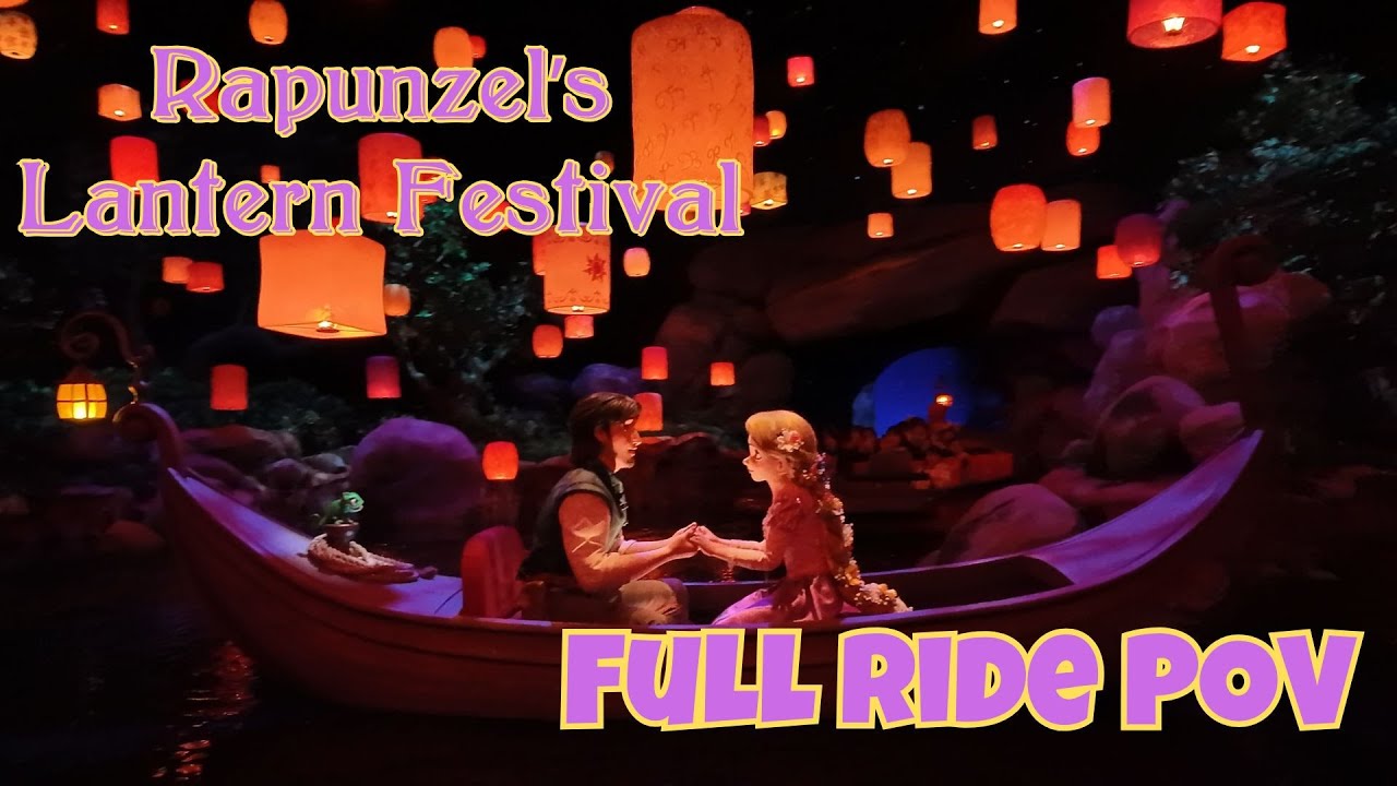 Rapunzel's Lantern Festival Ride - Fantasy Springs - Full Ride POV
