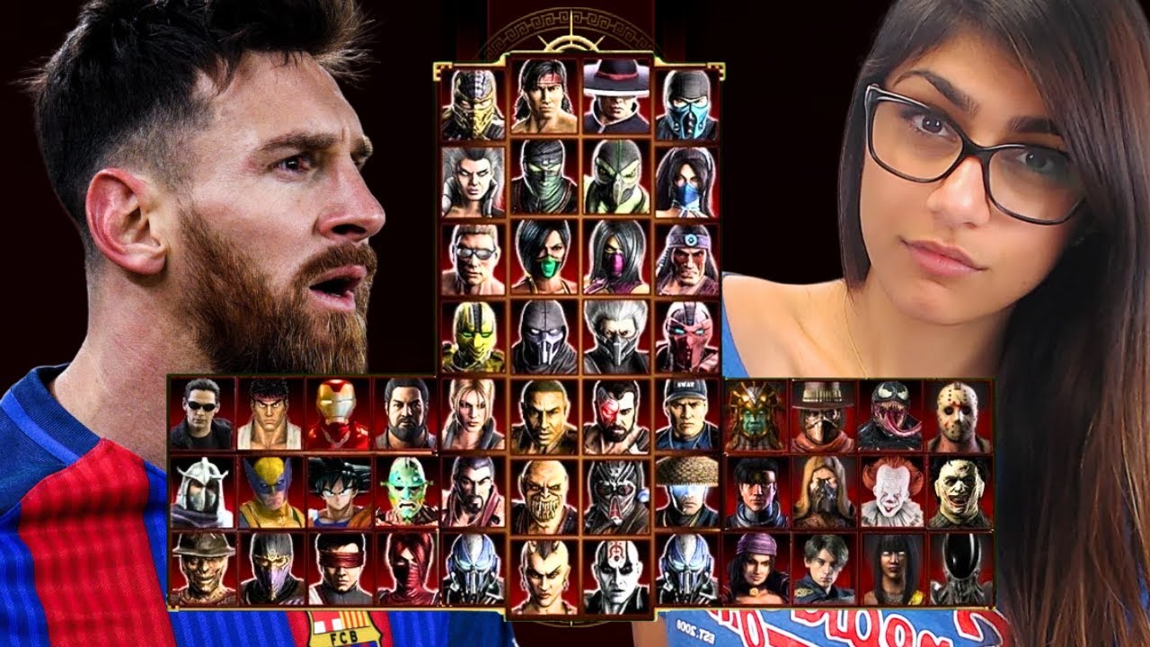 Mortal Kombat 9 - LIONEL MESSI 👽 & MIA 😈 - Expert Tag Ladder - Gameplay @(1080p) - 60ᶠᵖˢ ✔