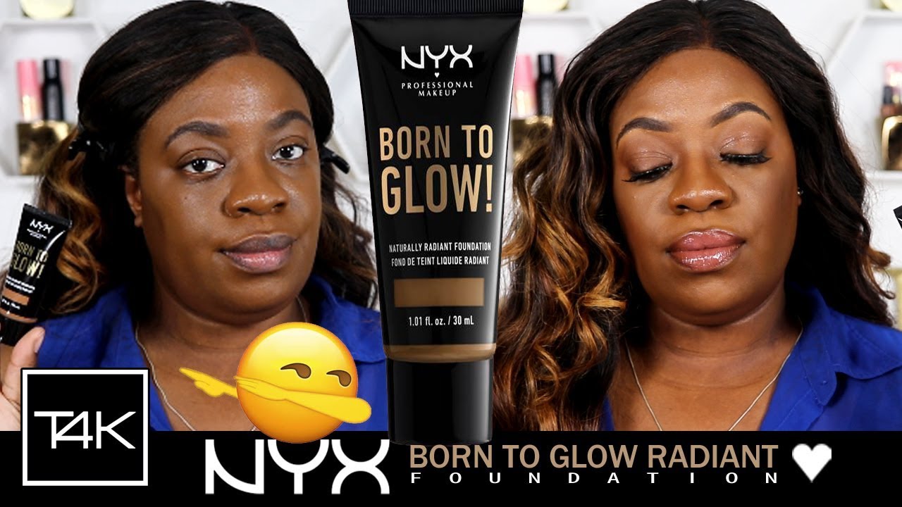 New! Nyx Born to Glow foundation Review
