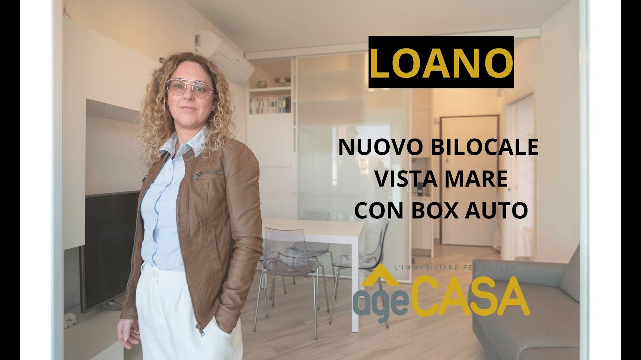 Nuovo bilocale vista mare con box auto - Loano | AgeCASA Immobiliare