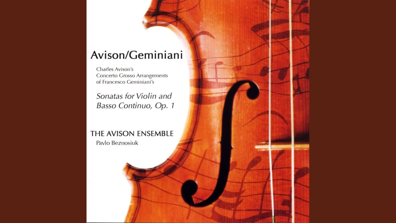 Concerto Grosso in C Minor (after F. Geminiani's Op. 1, No. 7) : III. Grave