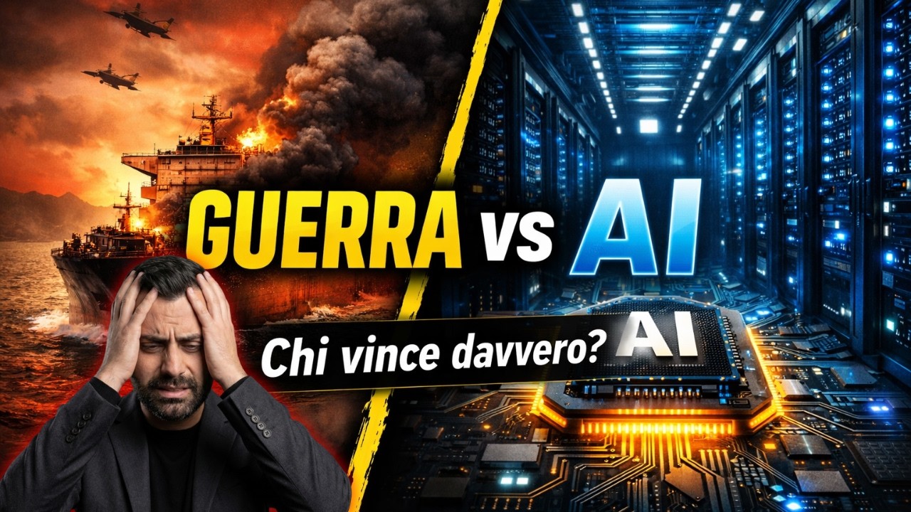Il mercato può crollare per HORMUZ? Si. Ma l' AI lo farà, probabilmente, salire nel lungo periodo.
