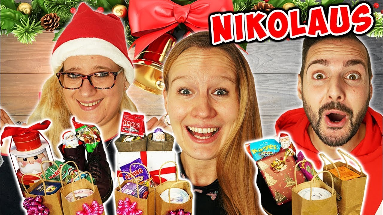 DER NIKOLAUS WAR DA! Kaan, Kathi & Eva haben ihre Stiefel aufgestellt & tolle Geschenke bekommen!