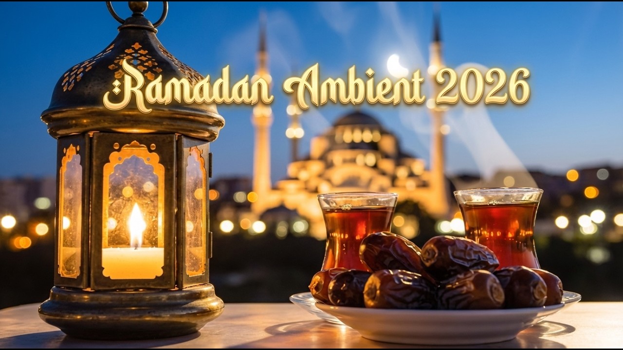Deep Focus Ramadan Music 2026 🌙 Calming Islamic Instrumental for Study, Sleep & Relaxation