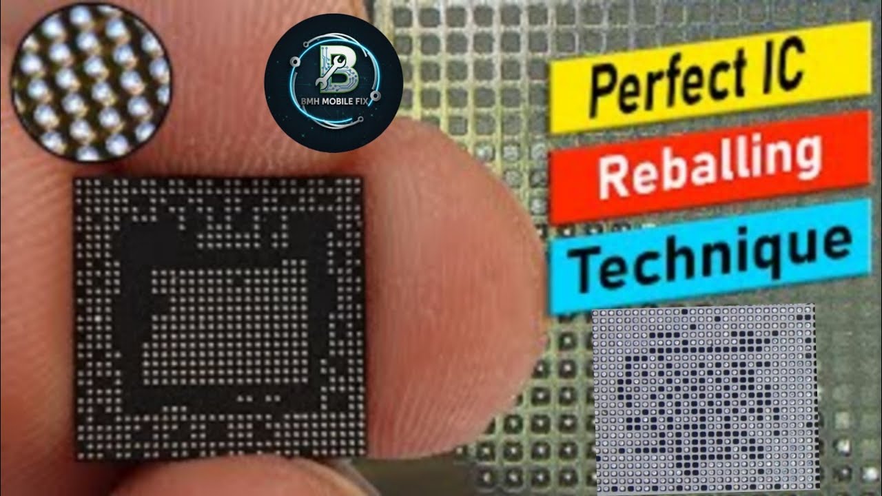 HOW TO REBALL CPU WITH UNIVERSAL STENCIL //HOW TO REBALL CPU