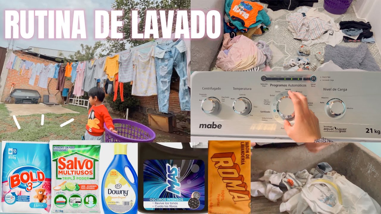 EL MEJOR JABÓN PARA ROPA BLANCA! 🤩 Rutina de lavado🧺| Tips✅ | Donaji Noguez