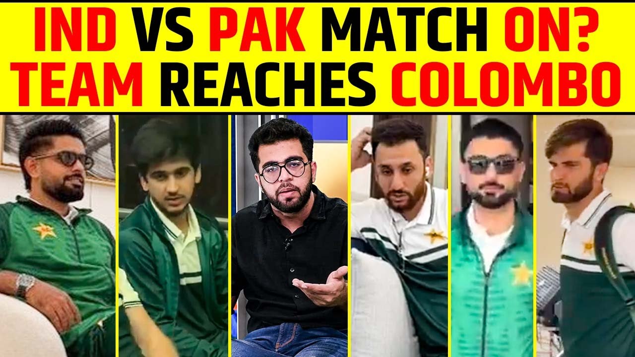 INDIA VS PAKISTAN MATCH ON? TEAM REACHES COLOMBO || #indvspak #t20worldcup