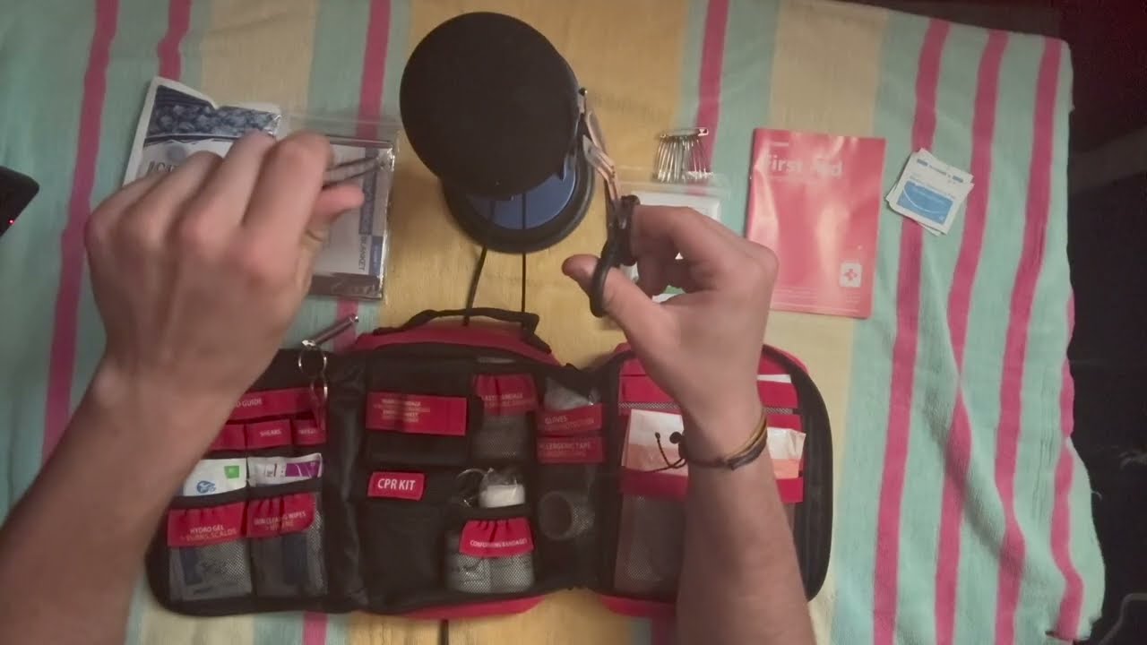 Asmr | Unboxing Something Random ( First Aid Kit )