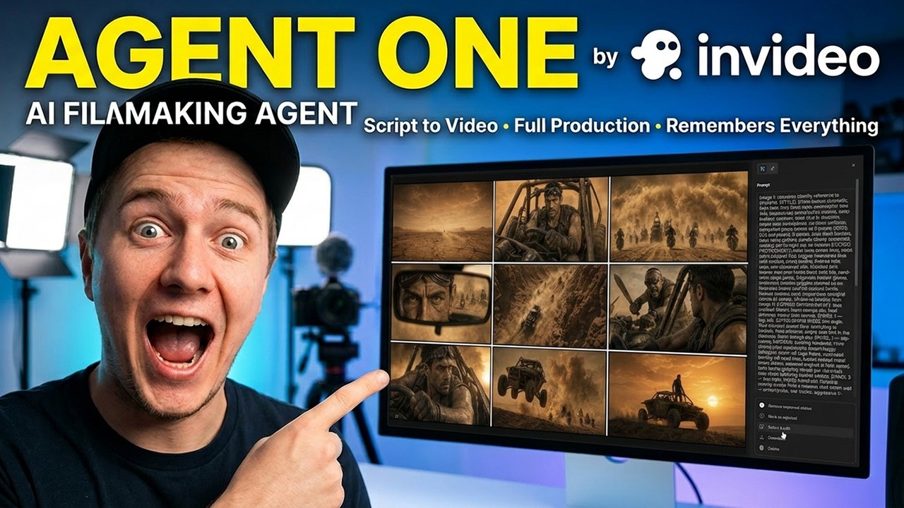 invideo Agent One &ndash; AI Filmmaking Agent with Memory & Full Video Production