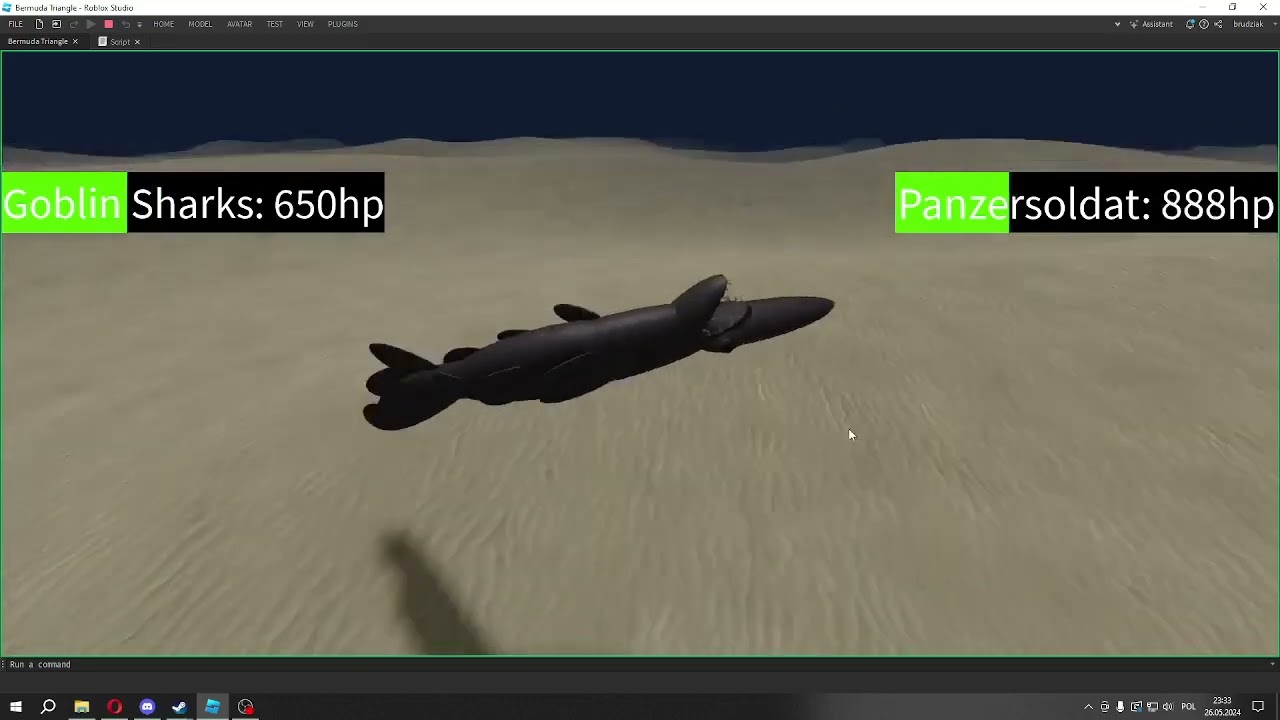 panzersoldat vs 10 goblin sharks