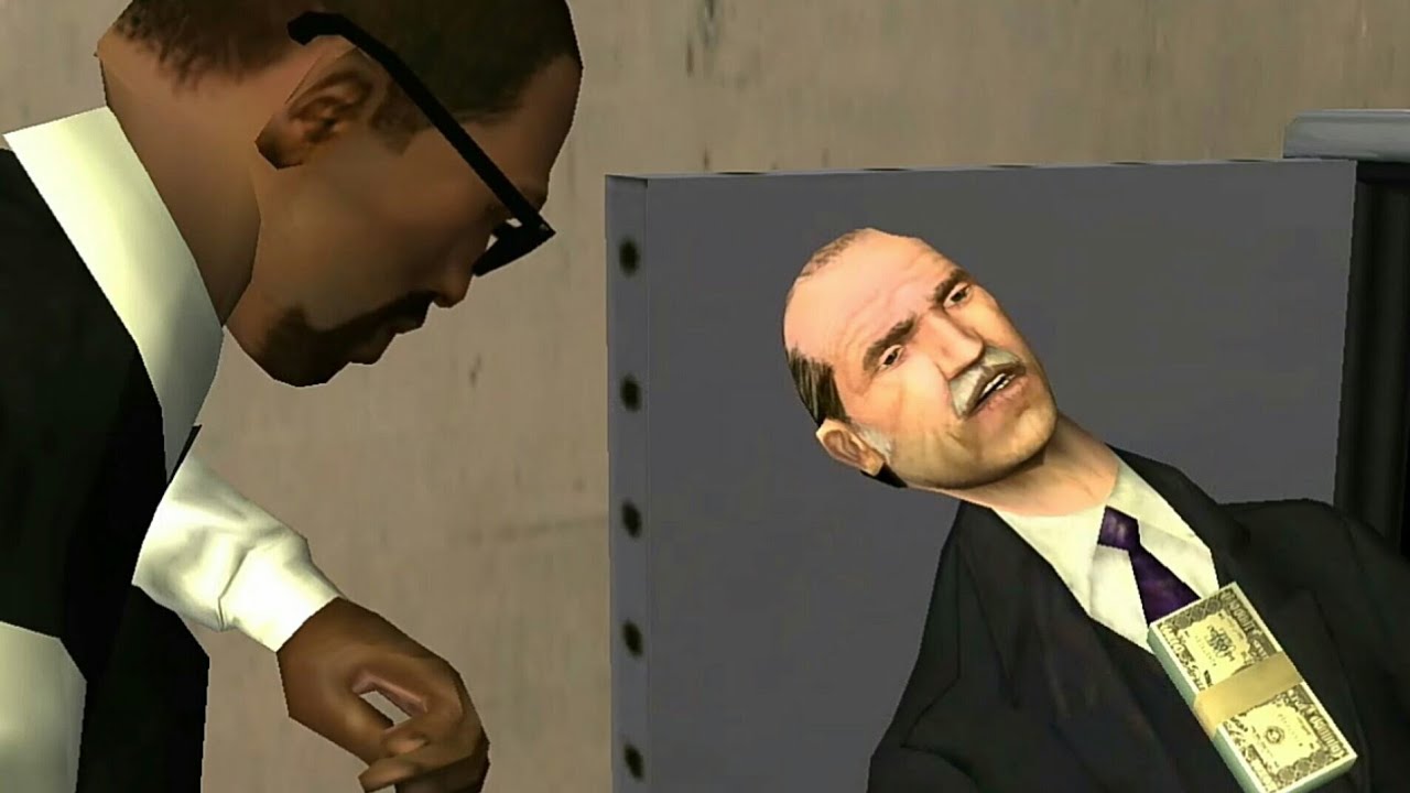 GTA San Andreas CJ kill Salvatore Leone in the mission 'end of the line'
