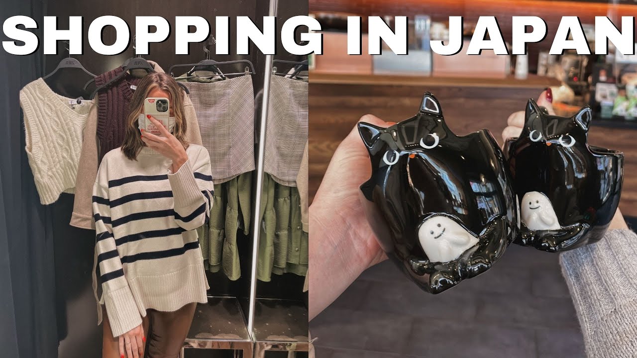 SHOPPING IN JAPAN!! J-Beauty, second-hand, stationery, Pumpkin Spice latte's.. and a HUGE HAUL!!