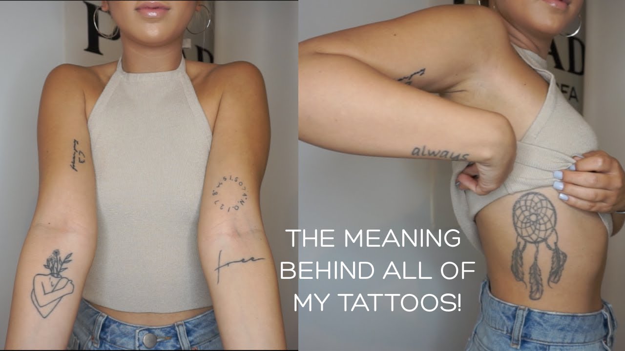 THE MEANING BEHIND ALL OF MY TATTOOS!